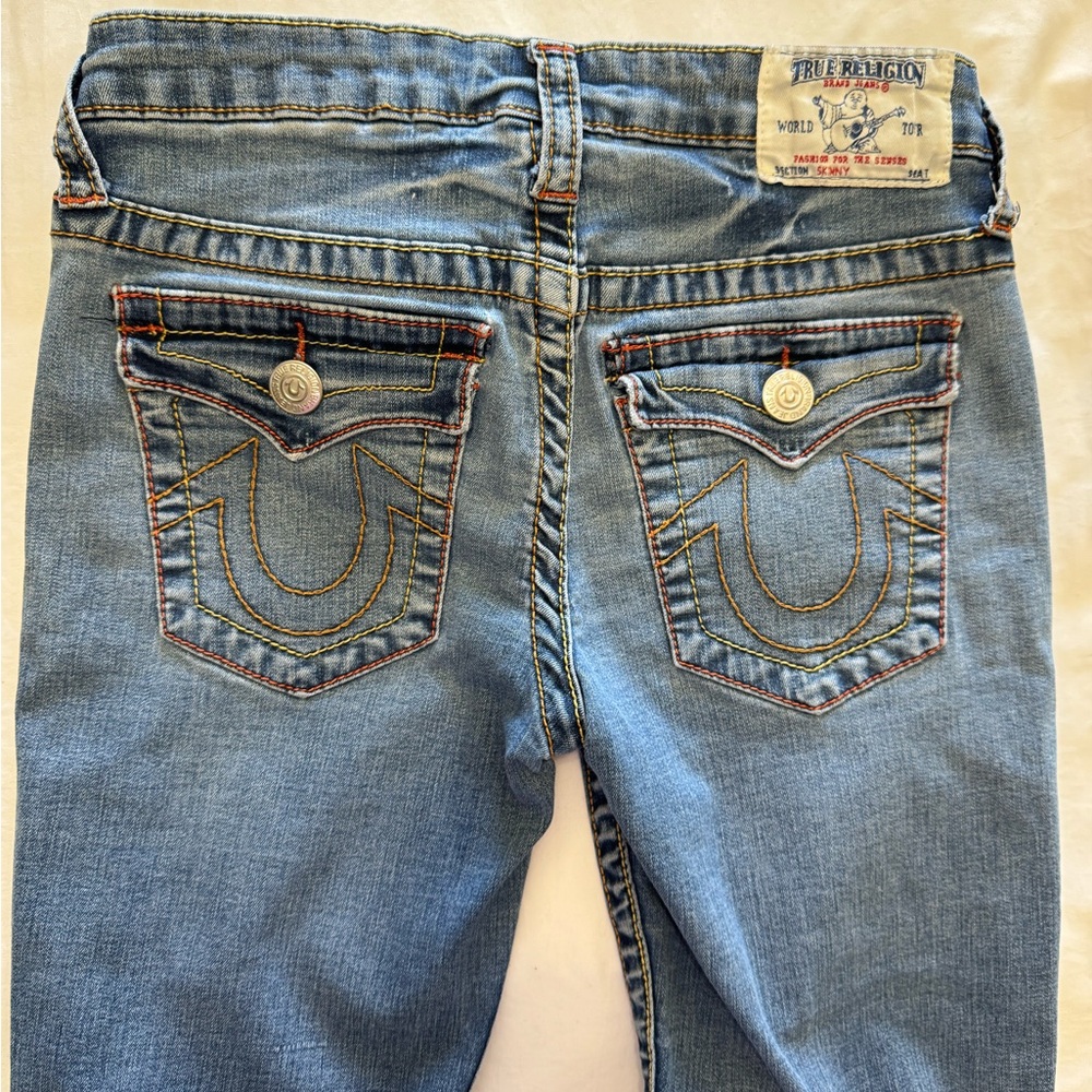 True Religion Blue Denim Jeans